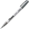 Marqueur à peinture Sharpie®, à base d’huile, pointe extra fine, encre argentée métallique - Qté par paquet : 12