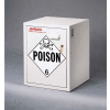 Armoire à poisons de banc de 4 gallons, contreplaqué, 16-3/4 po L x 15-3/4 po P x 21-1/4 po H