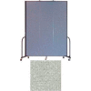 Screenflex 3 Panel Portable Room Divider, 8'H x 5'9"W, Couleur vinyle: Menthe