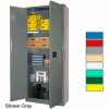 Armoire de rangement industrielle à loquet automatique Securall® HD, calibre 18, 36 po L x 18 po P x 84 po H, jaune