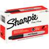 Sharpie® Super Permanent Marker, Fine Point, Encre Noire - Qté par paquet : 12