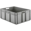 SSI Schaefer Euro-Fix Solid Container EF8320 - 23-3/4" x 31-1/2" x 12-5/8", Gray - Pkg Qty 2
