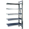 Acier Pick Shelving, niveau 5, simple, droit, 78" H x 50" L x 32 « D, Add-on