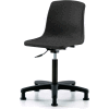 Blue Ridge Ergonomics™ Seating Tabouret monobloc à coque en plastique, noir