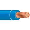 Southwire 20496601 THHN 6 Gauge Building Wire, Stranded Type, Blue, 500 ft