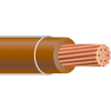 Southwire 23847712 THHN 8 Gauge Building Wire, Stranded Type, Brown, 500 ft