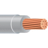 Southwire 25464905 THHN 6 Gauge Building Wire, Stranded Type, Gray, 500 ft