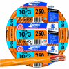 Southwire 63948455 Romex SIMpull ® Cable with Ground, Orange, 10/3 Awg, 250 ft