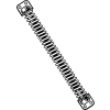 Heavy Duty Coil Door Spring - 9" - Pkg Qty 12