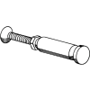 Sex Bolts 2-1/4" X 3/8" - Aluminum - Pkg Qty 12