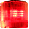 Commandes Springer/Texelco LA-224F 70mm Stack Light, clignotant, 120V AC/DC LED - Rouge