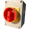Contrôles de Springer / MERZ ML1-025-AR3E, 25 a, 3 pôles, joint interrupteur-sectionneur, rouge/jaune