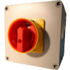 Contrôles de Springer / MERZ ML1-040-AR3E, 40 a, 3 pôles, joint interrupteur-sectionneur, rouge/jaune