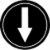 T.E.R., PRTA006MPI flèche simple bouton noir Insert, utilisez w / MIKE & VICTOR pendentifs