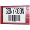 Porte-étiquette magnétique Tatco, 3-1/8" W x 5-3/8" H, noir, 10/PK