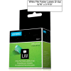 DYMO® LW 2-Up fichier dossier étiquettes, 9/16 "x 3 7/16" noir sur blanc - Qté par paquet : 10