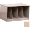 Stackbin® rayons x One-étagère meuble de rangement, Beige