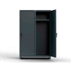 Casier StrongHold® 1-Tier 2 Door, 48 » L x 24"P x 75"H, gris, assemblé