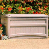 Suncast DB7000W Premium Deck Box with Wheels 73 Gallon