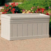 Suncast DB9750 Premium Deck Box with Seat 129 Gallon