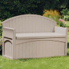 Suncast PB6700 Patio Bench and Deck Box 50 Gallon