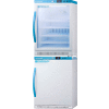 Peigne de réfrigérateur et de congélateur Accucold 24 » de grande série, RHD, Porte en verre/solide, bouchon de 9,88 pi³, blanc