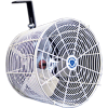 Versa-Kool 12" Circulation Fan VK12-GA w / garde galvanisé, cordon & monter 1/10 HP, 1470 pi3/min, 115/230V