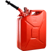 Wavian Jerry Can w/Spout & Spout Adapter, Red, 20 Liter/5 Gallon Capacity - 3009