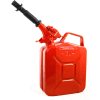 Wavian Jerry Can w/Spout & Spout Adapter, Red, 5 Liter/1.32 Gallon Capacity - 3015