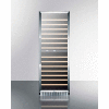 Summit-2-Zone Wine Cellar W/Glass Door, 160 Bottle Capacity, 23-5/8 » Large