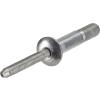 Pop Monobolt Blind Rivet - 1/4 - Tête de dôme - 0,35 - 0,625 Gamme d’adhérence - Aluminium/aluminium - Paquet de 100