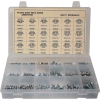 Assortiment de vis en tôle de 275 pièces (tapping) - #6 à #14 - Phillips Oval Head - Acier - Zinc