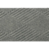 WaterHog® Classic Diamond Mat 3/8" Thick 4' x 12' Medium Gray