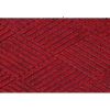 WaterHog® Diamond Mat Fashion Border 3/8" Épais 2' x 3' Rouge/Noir