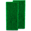 Libman Wall/Floor Scrubber Replacement Pads, 10-3/4 x 5-1/4, Vert - 1260, qté par paquet : 4
