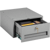 Stackable and Mountable Drawer WBD-1 for Tennsco Workbenches 15"W x 18"D x 8 1/4"H -  Gris moyen