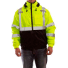 Bomber II™ Jacket, Size Tall Men’s LT, Type R Class 3, Fluorescent Yellow, Green, Black