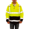 Icon LTE™ Jacket, Size Men’s 2XL, Type R Class 3, Fluorescent Yellow, Green, Black