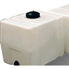 RomoTech réservoir de stockage en plastique Gallon 30 82123909 - Bout carré avec fond plat