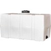 Réservoir de stockage en plastique RomoTech 100 gallons, extrémité carrée avec fond plat