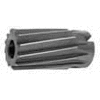 HSS Import Spiral Flute Shell Reamer 2-7/16" Diameter x 1-1/4" Hole x 3-3/4" OAL, 14 Flutes