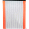 Global Industrial™ Porte à basse température - 10' W x 10' H - 12" lisse en PVC transparent