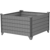 Global Industrial™ Stackable Steel Container, 48"Lx48"Wx24"H, Non peint