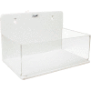 TrippNT™ PVC/acrylique blanc petit laboratoire boîte avec Double face ruban, 9" W x 6 « D x 6" H