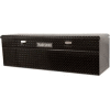 60" Aluminum Full Size Slimline Flush Mount Truck Box - Black 79460SL