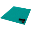 Transforming Tech MT4500 Series ESD Rubber Matting, 0.80" Thick, 24"x36", Green