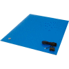 Transformation de Tech MT4500 série ESD tapis en caoutchouc, 0,080" épais, 24"x 60 », bleu Royal