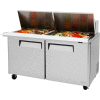 M3 Series - Mega Top Sandwich/Salad Table 60-1/4"W - 2 Door