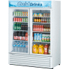 Swing Glass Door Merchandiser 56"W - 2 Door