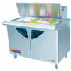 Super Deluxe Series - Mega Top Sandwich/Salad Table 48-2/9"W - 2 Door